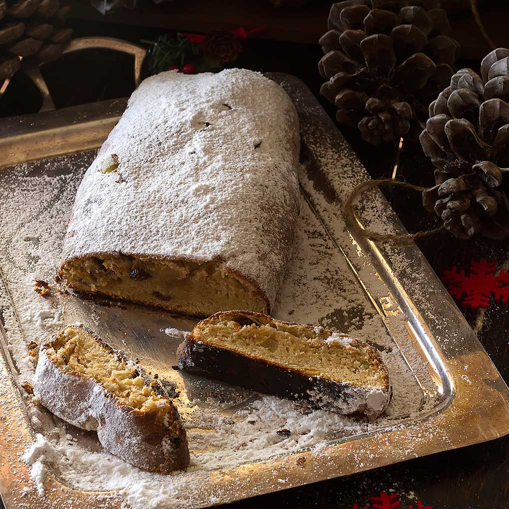 Stollen Pan de Navidad Alemán