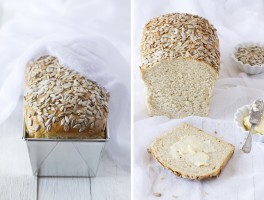Pan de molde con semillas