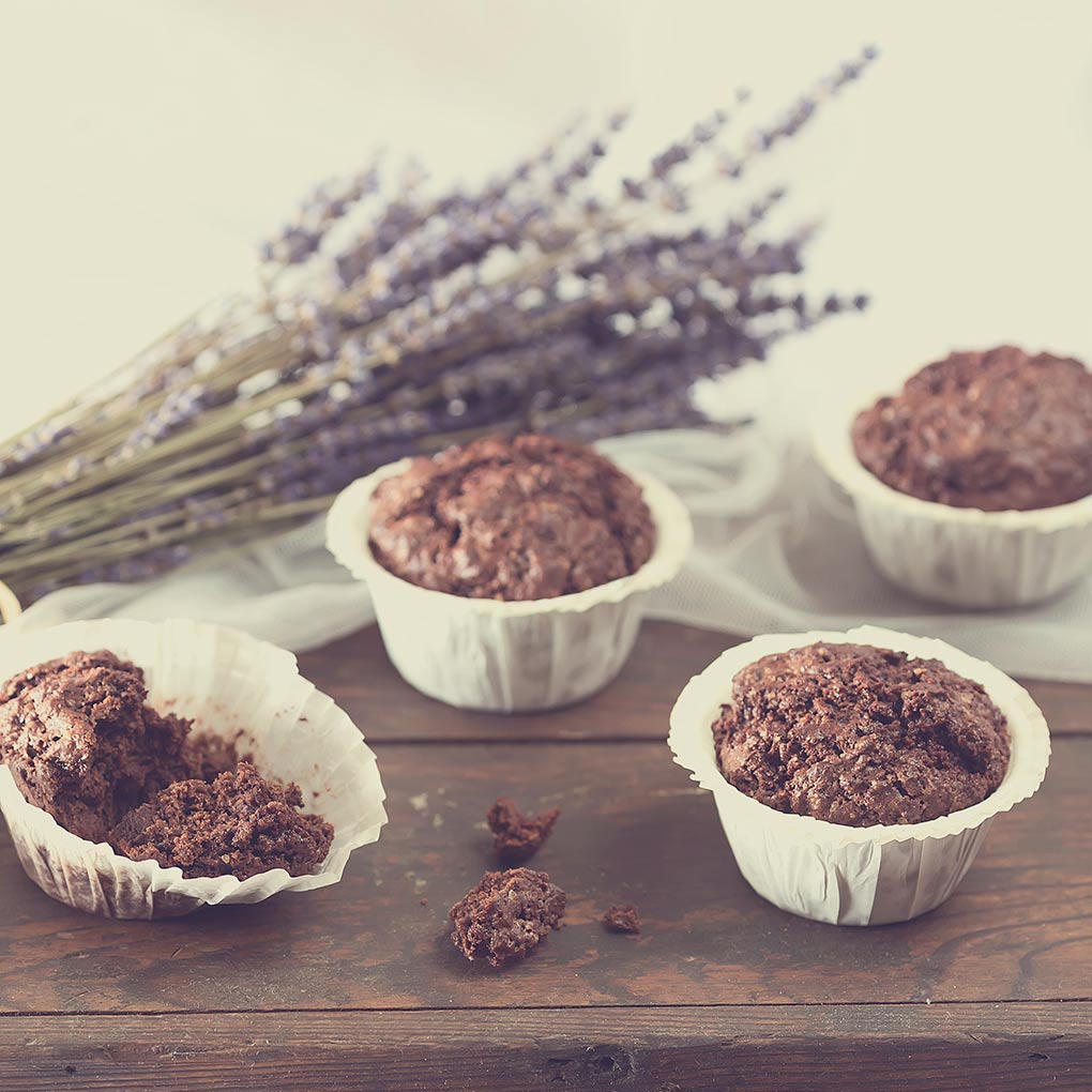 Muffins de chocolate y sorteo de una Fuji Instax