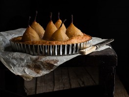 Tarta de peras