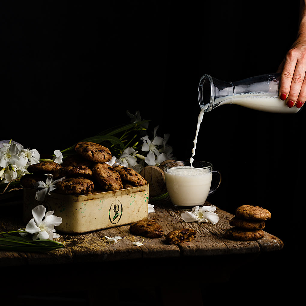 Galletas con chocolate