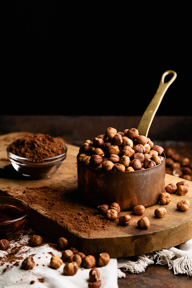 cómo hacer crema de cacao y avellanas casera