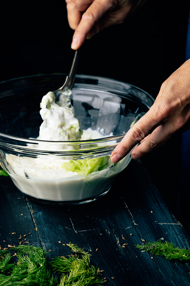 cómo hacer salsa de yogur